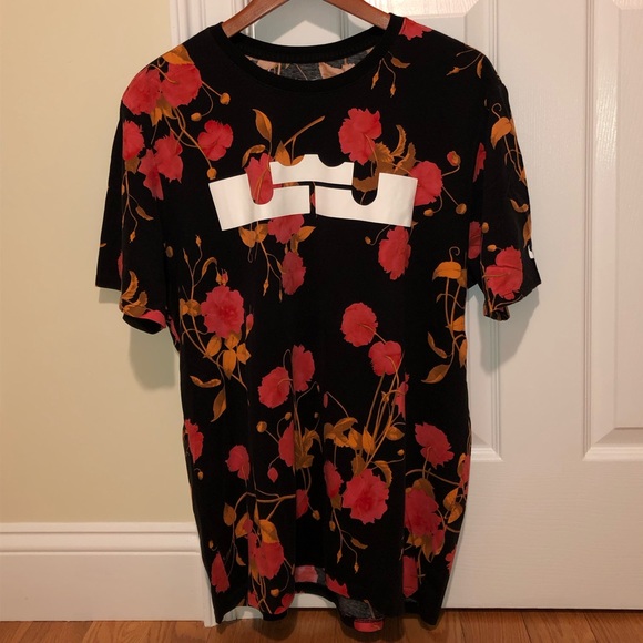 lebron james flower shirt